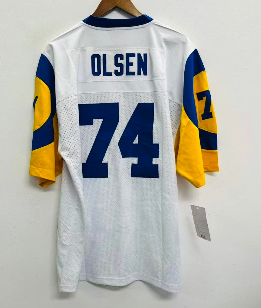 Merlin Olsen 1974 Los Angeles Rams NFL Mitchell & Ness product image 1