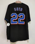 Juan Soto New York Mets Classic Authentics Jersey Black product image 1
