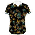 Michigan State Spartans NCAA Floral Palm shirt adult sizes product image 1