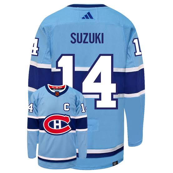 Nick Suzuki Montreal Canadiens Official NHL Jersey Adidas product image 1
