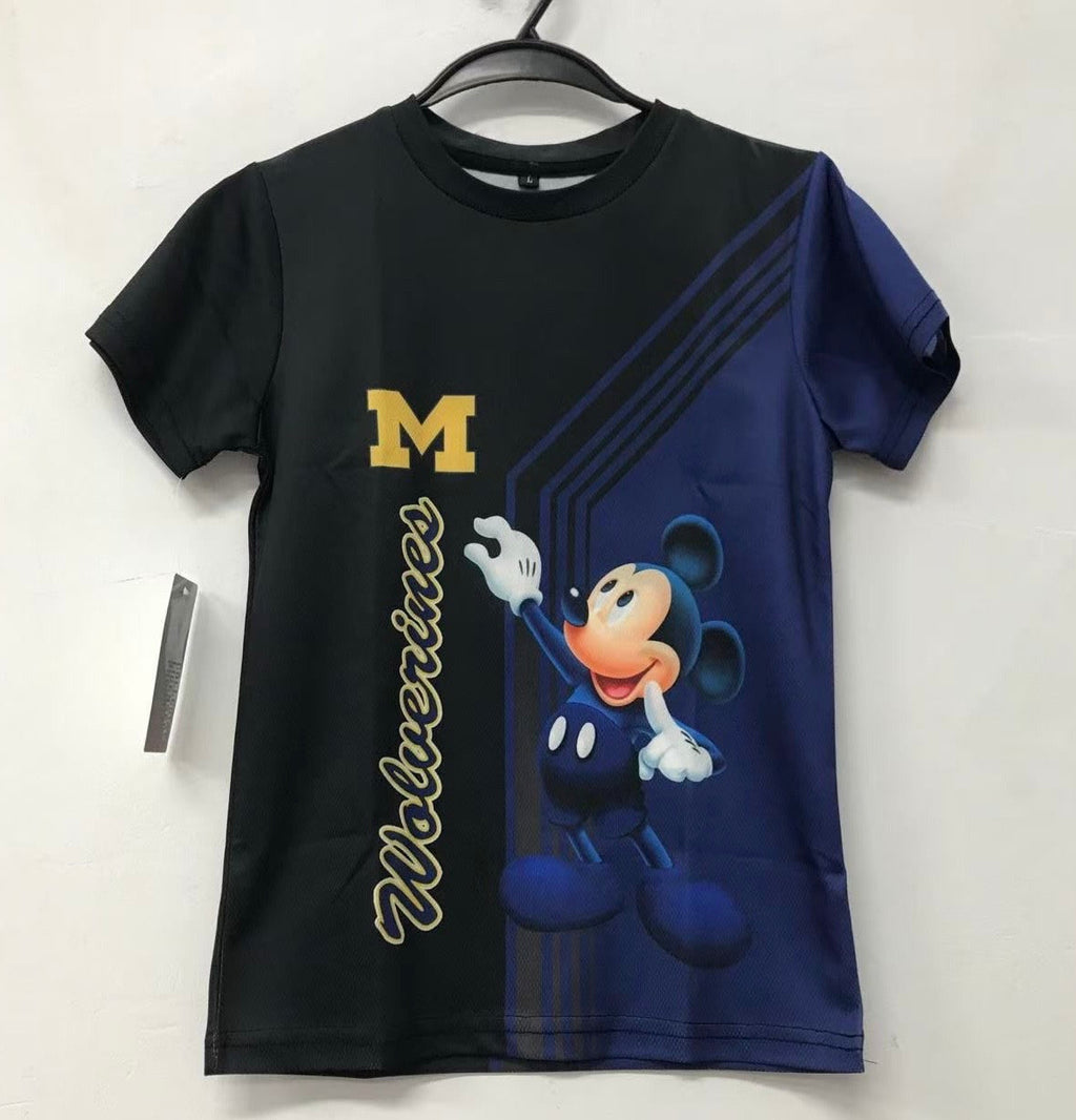 Michigan Wolverines Disney Mickey Mouse Official NCAA product image 1