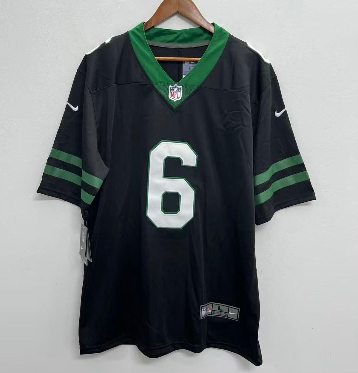 Mark Sanchez New York Jets Official NFL Nike Jersey black product image 2