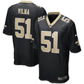 Jonathan Vilma New Orleans Saints NFL Reebok Jersey black product image 1