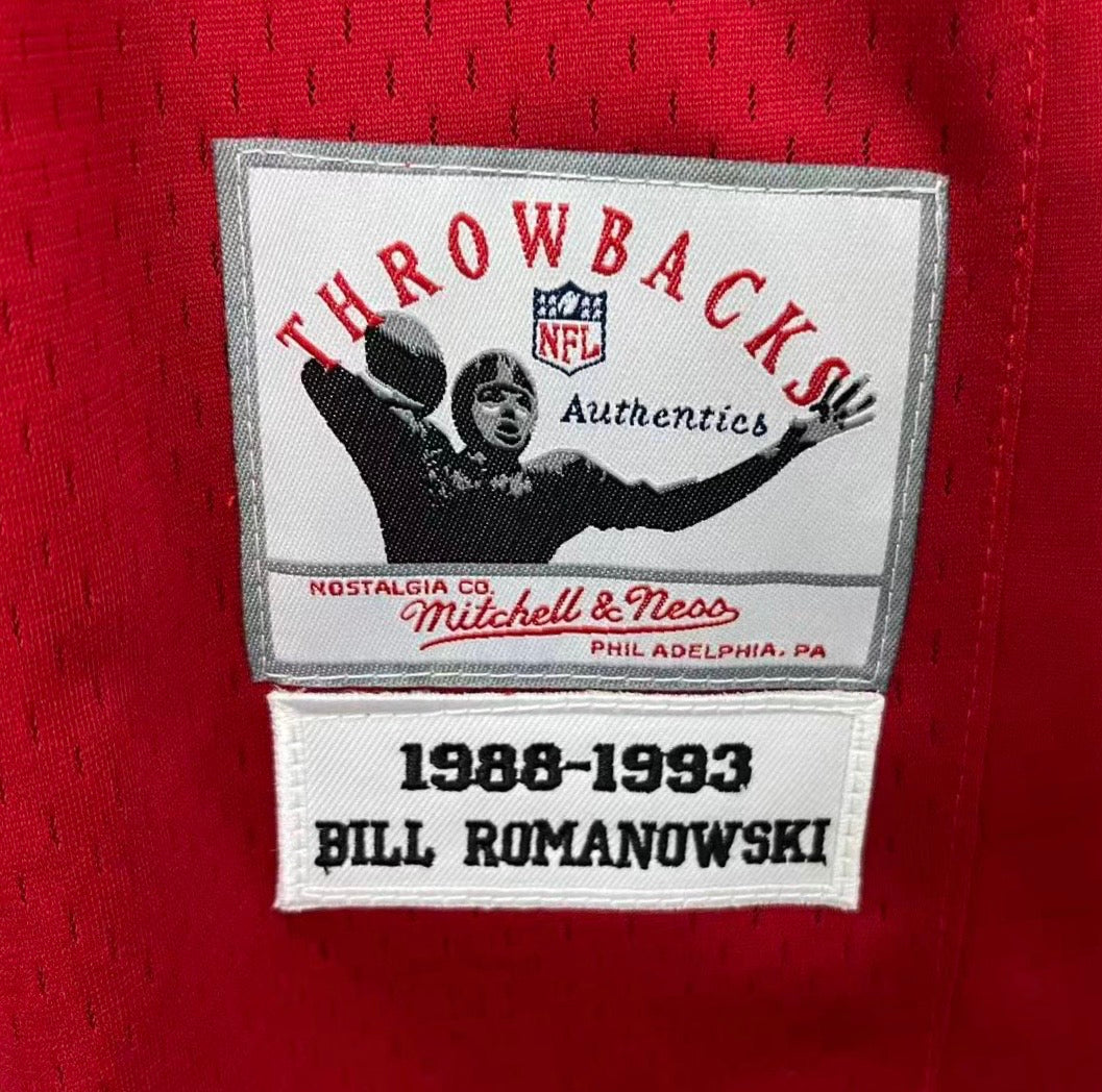 Bill Romanowski San Francisco 49ers Official NFL Mitchell & product image 3