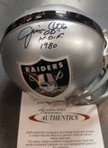 Jim Otto Autographed Las Vegas Raiders Mini Helmet with COA product image 1