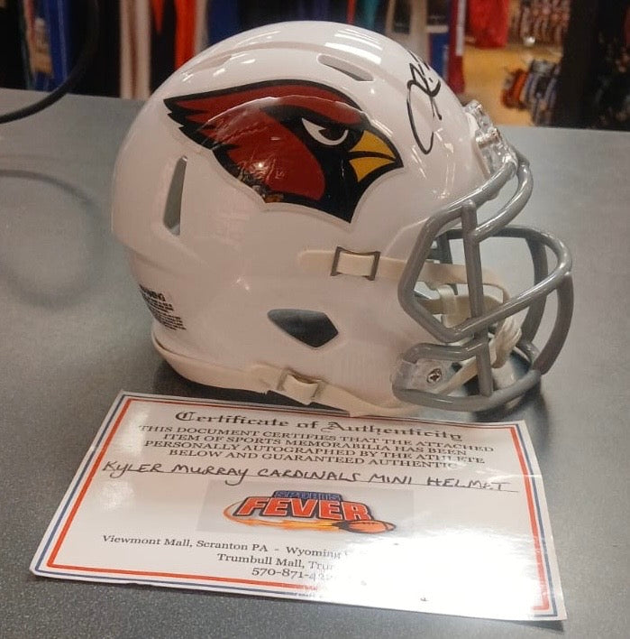 Kyler Murray Autographed Arizona Cardinals Mini Helmet with product image 1