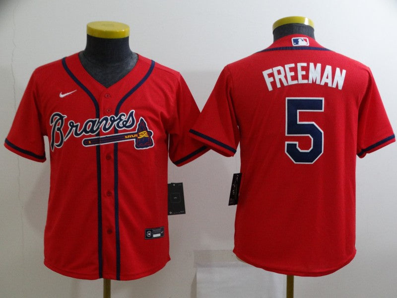 Freddie Freeman YOUTH Atlanta Braves jersey Nike red product image 1