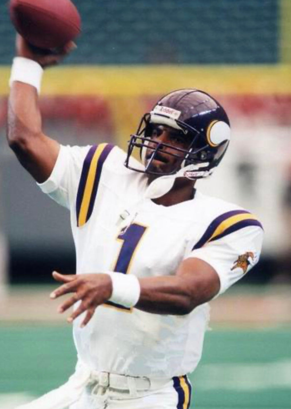 Warren Moon 1996 Minnesota Vikings NFL Mitchell & Ness product image 3