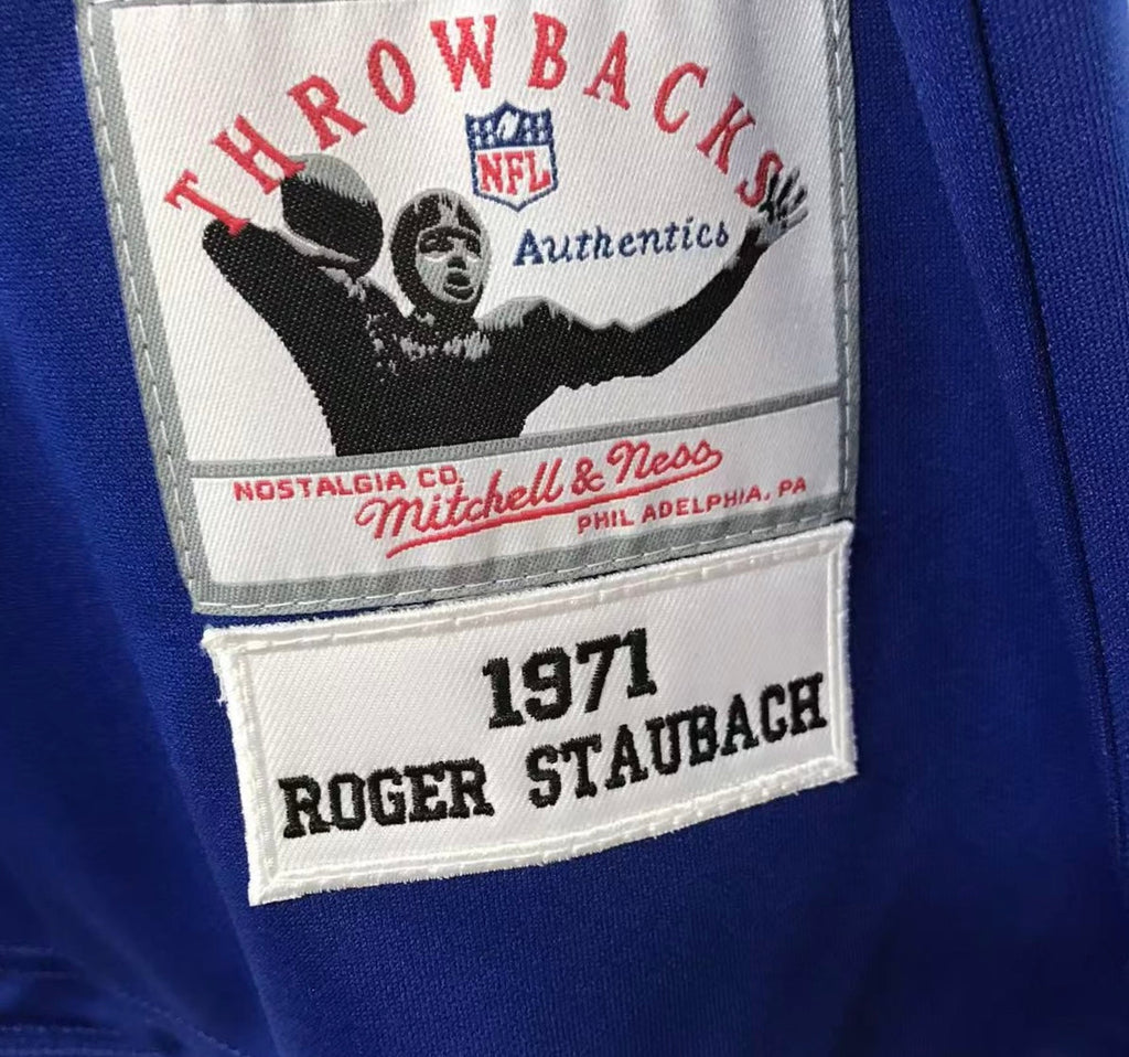 Roger Staubach 1971 Dallas Cowboys Mitchell & Ness Jersey product image 3