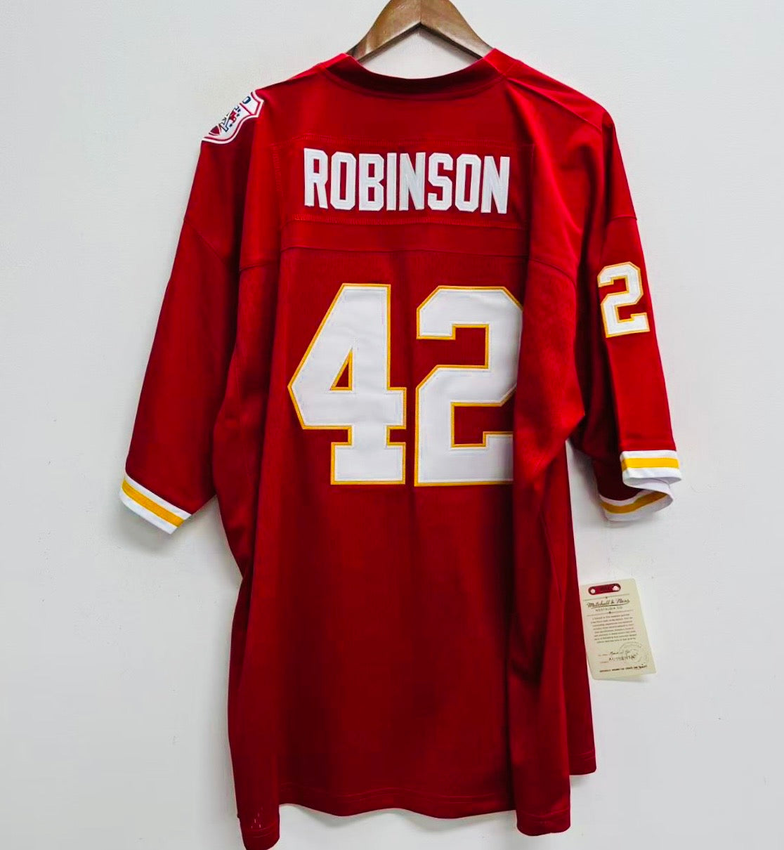 Johnny Robinson 1969 Kansas City Chiefs NFL Mitchell & Ness product image 1