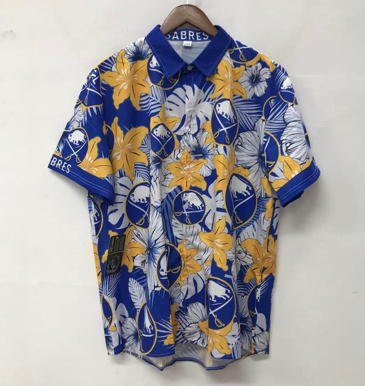 Buffalo Sabres Official NHL Floral Palm shirt adult sizes product image 1