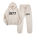 1977 Hoodie / Pants / Set - Beige product image 1, provided for visual reference and product detail review