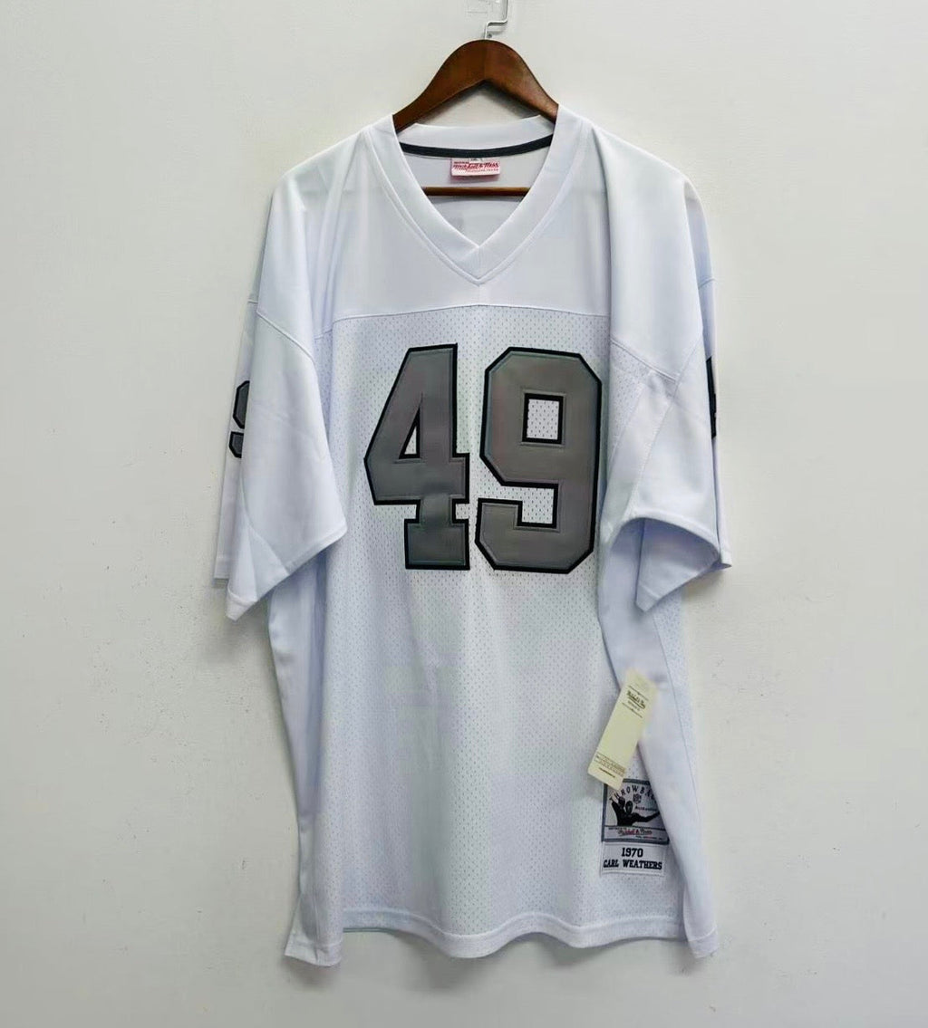 Carl Weathers 1970 Oakland Raiders Mitchell & Ness Jersey product image 2