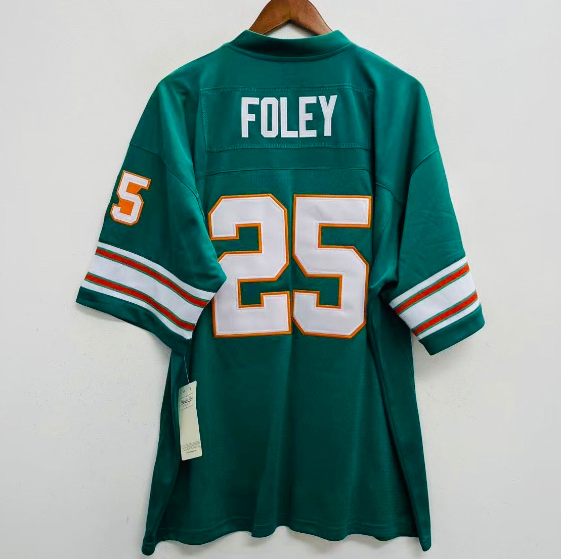 Tim Foley Miami Dolphins NFL Mitchell & Ness Jersey product image 1