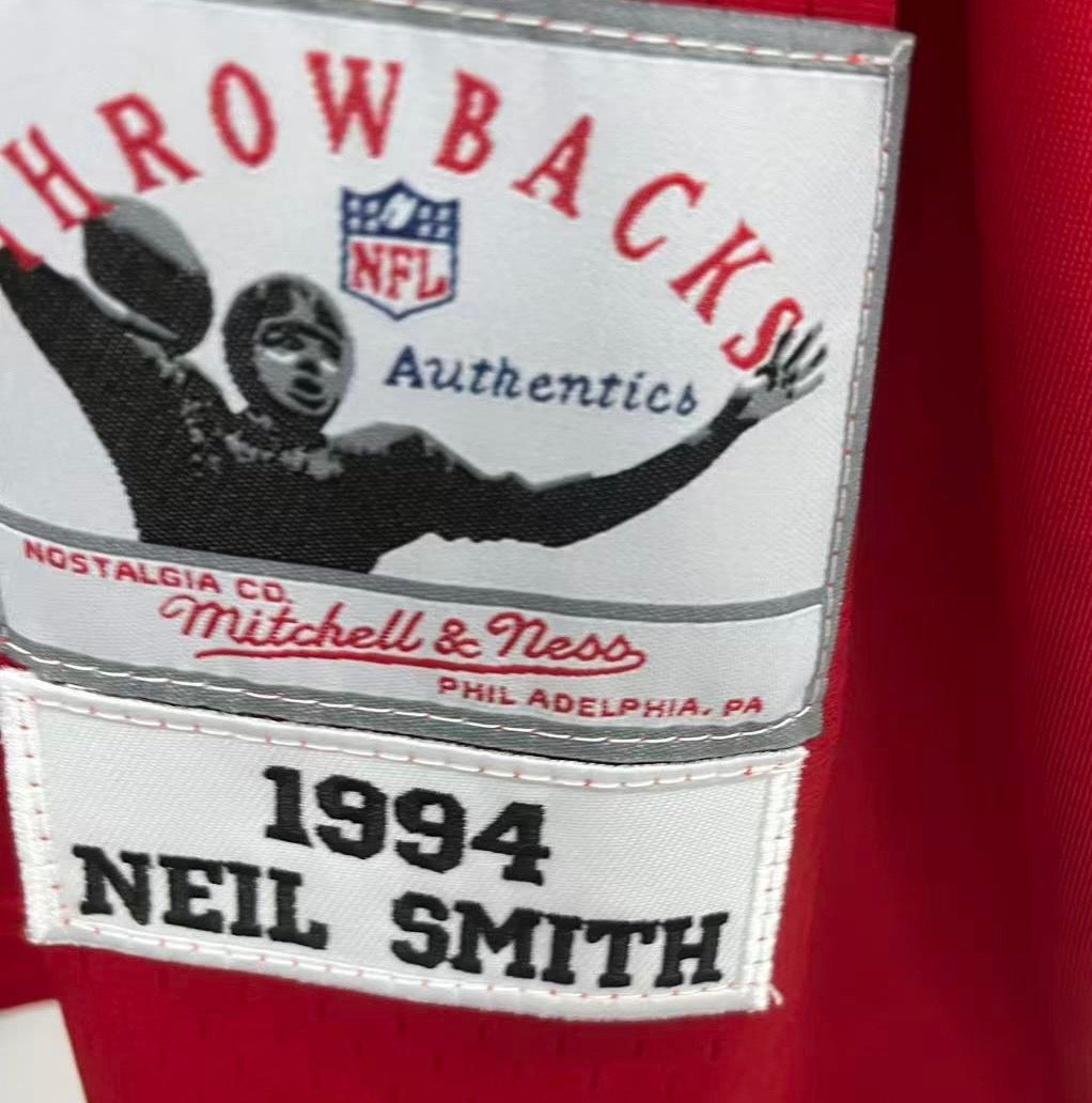 Neil Smith 1994 Kansas City Chiefs NFL Mitchell & Ness product image 3