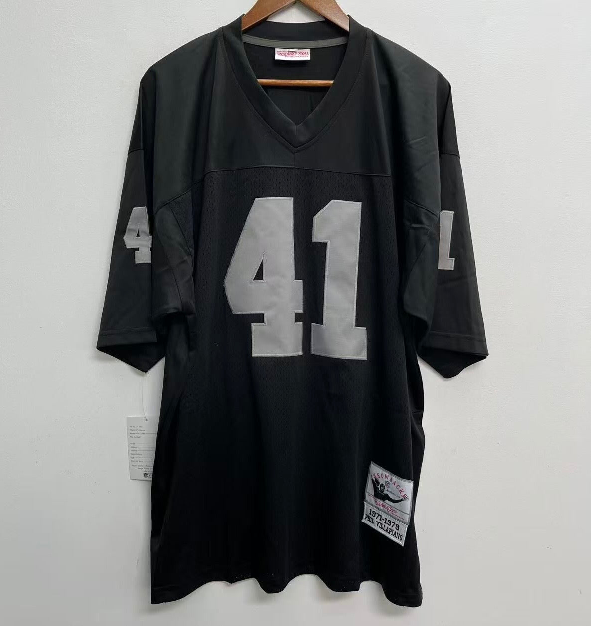 Phil Villapiano Oakland Raiders Official NFL Mitchell & product image 2