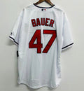 Trevor Bauer Cleveland Indians Official MLB Majestic jersey product image 1