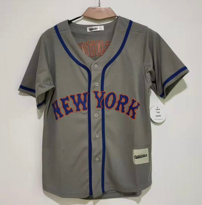 Juan Soto YOUTH New York Mets Jersey Classic Authentics gray product image 2