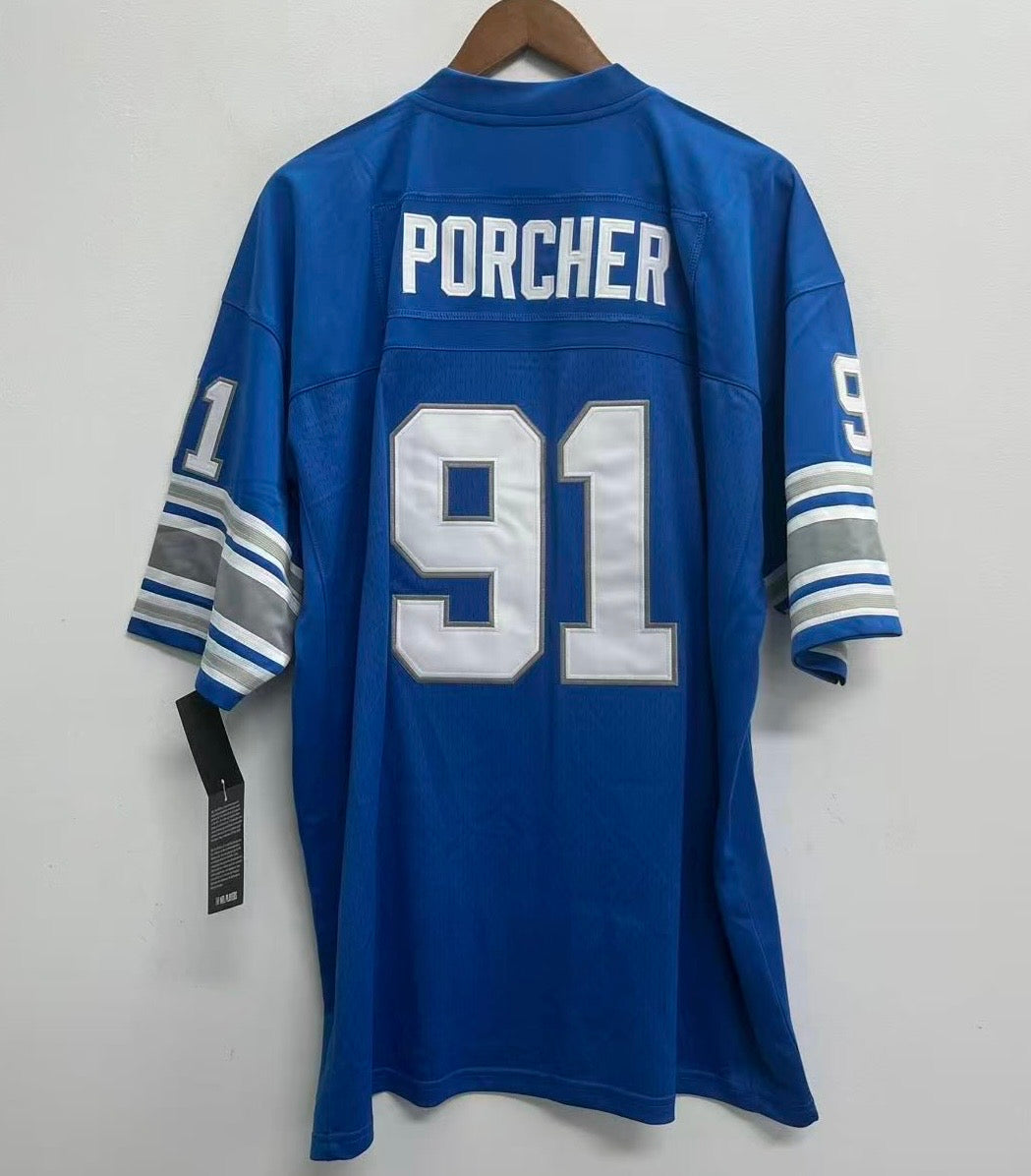 Robert Porcher Detroit Lions NFL Mitchell & Ness Jersey product image 1