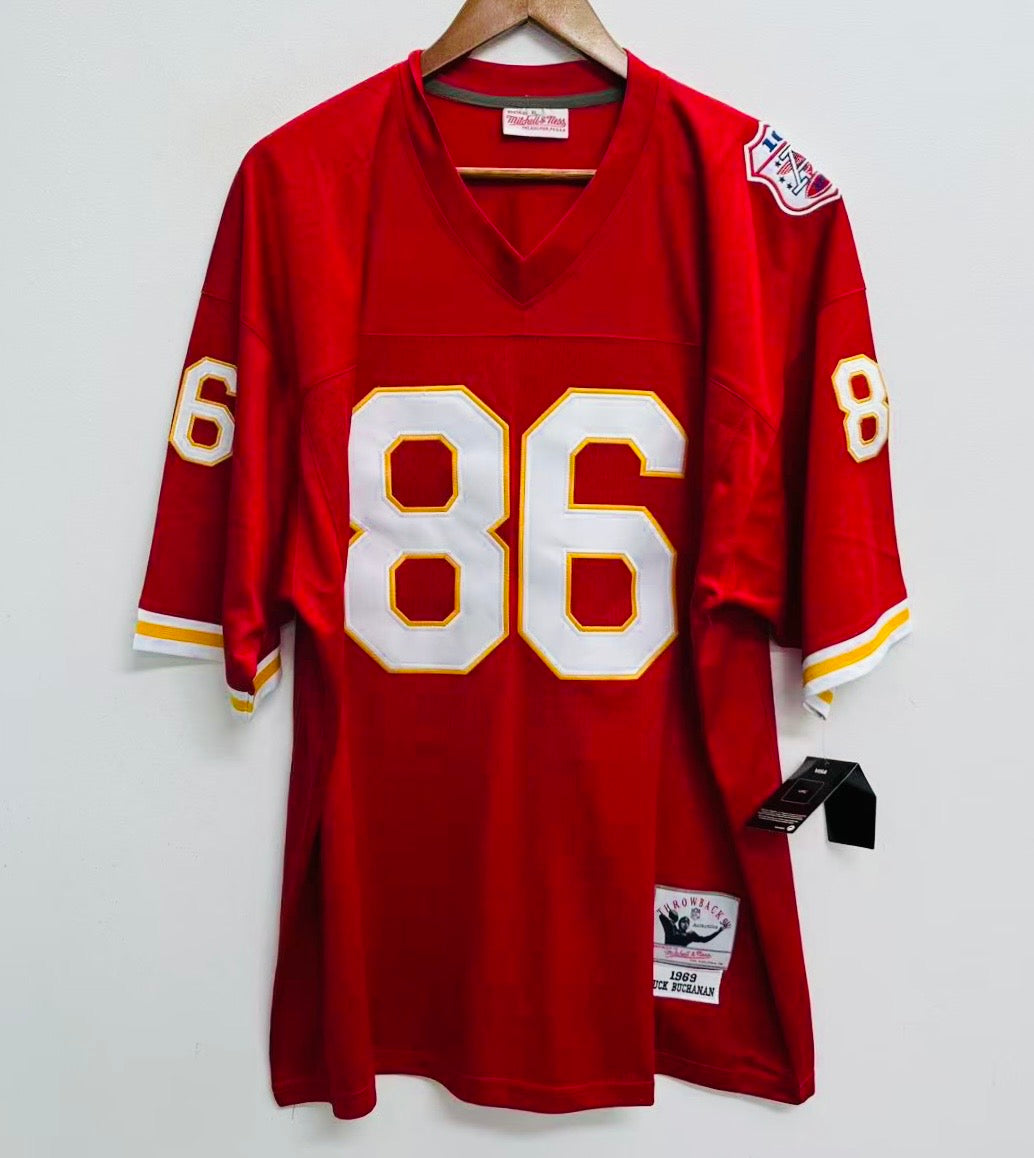 Buck Buchanan 1969 Kansas City Chiefs NFL Mitchell & Ness product image 2