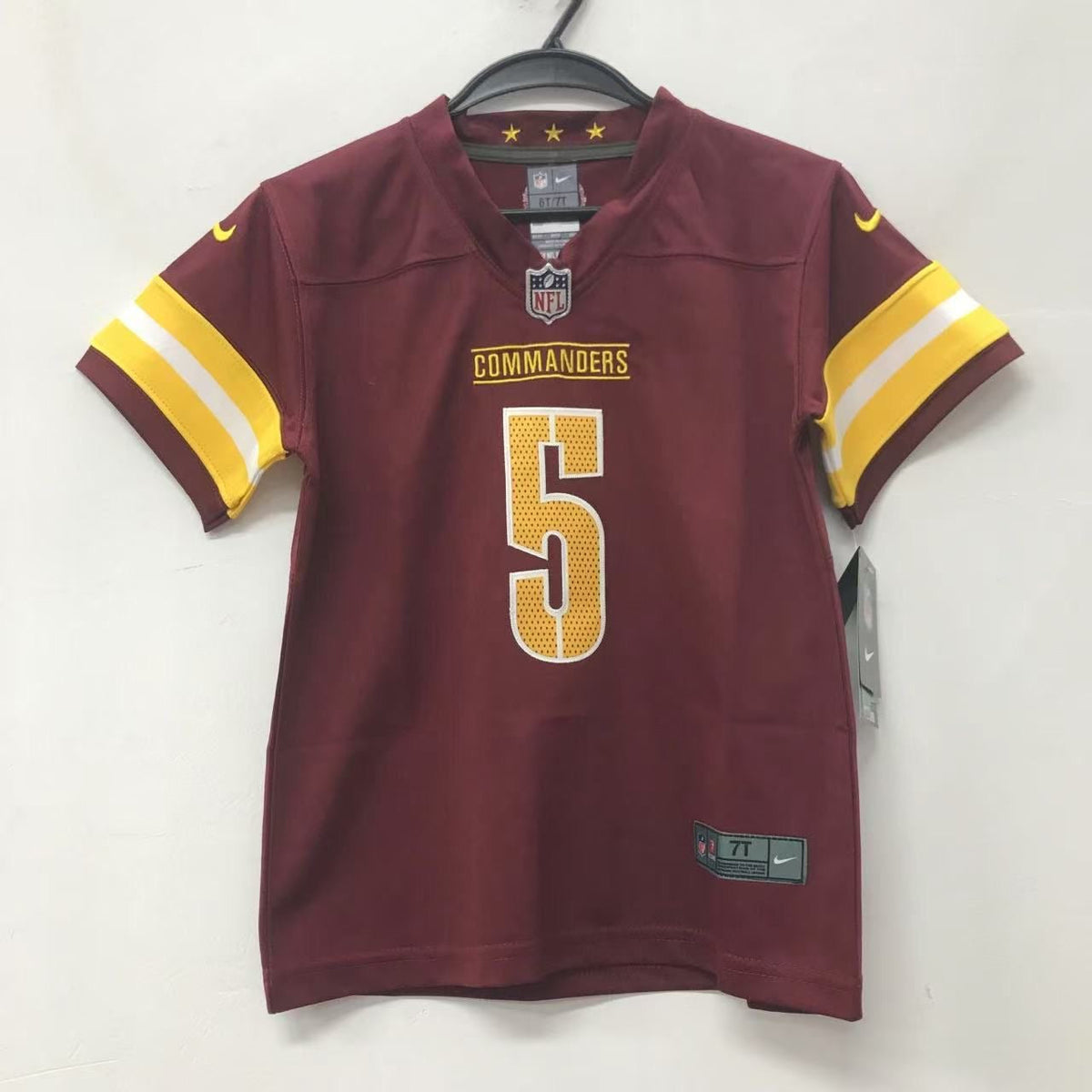 Jayden Daniels Washington Commanders Baby Toddler jersey b/t product image 2