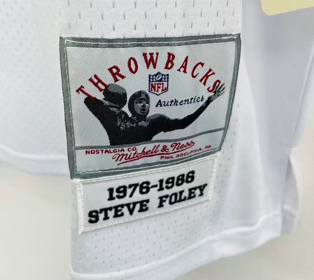 Steve Foley Denver Broncos NFL Mitchell & Ness Jersey white product image 3