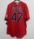 Trevor Bauer Cleveland Indians Official MLB Majestic jersey product image 1