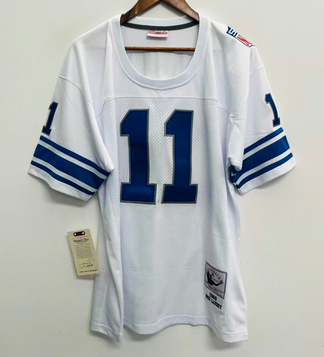 Greg Landry 1969 Detroit Lions NFL Mitchell & Ness Jersey product image 2