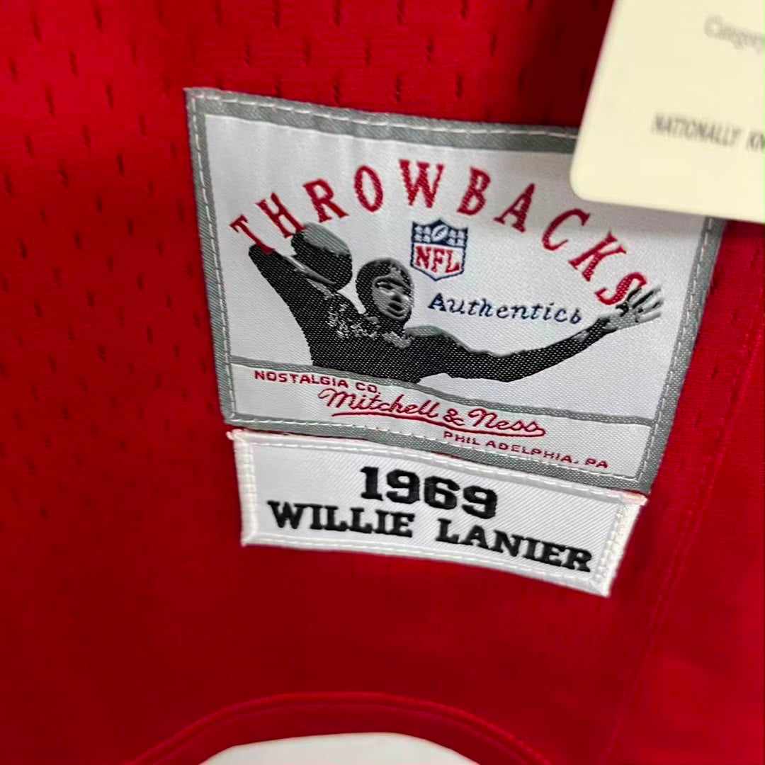 Willie Lanier 1969 Kansas City Chiefs NFL Mitchell & Ness product image 3