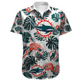Miami Dolphins Official NFL Floral Palm shirt product image 1