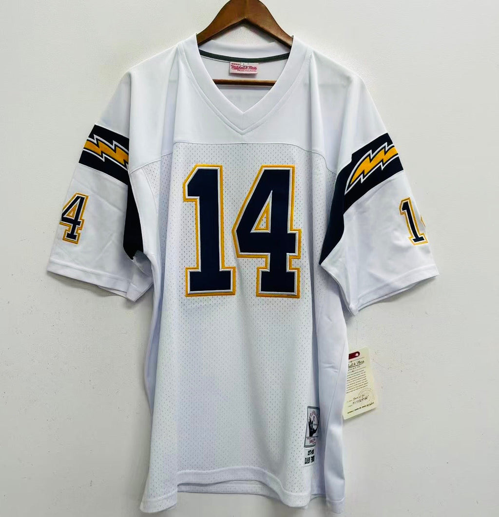 Dan Fouts San Diego Chargers Jersey Mitchell & Ness white product image 2