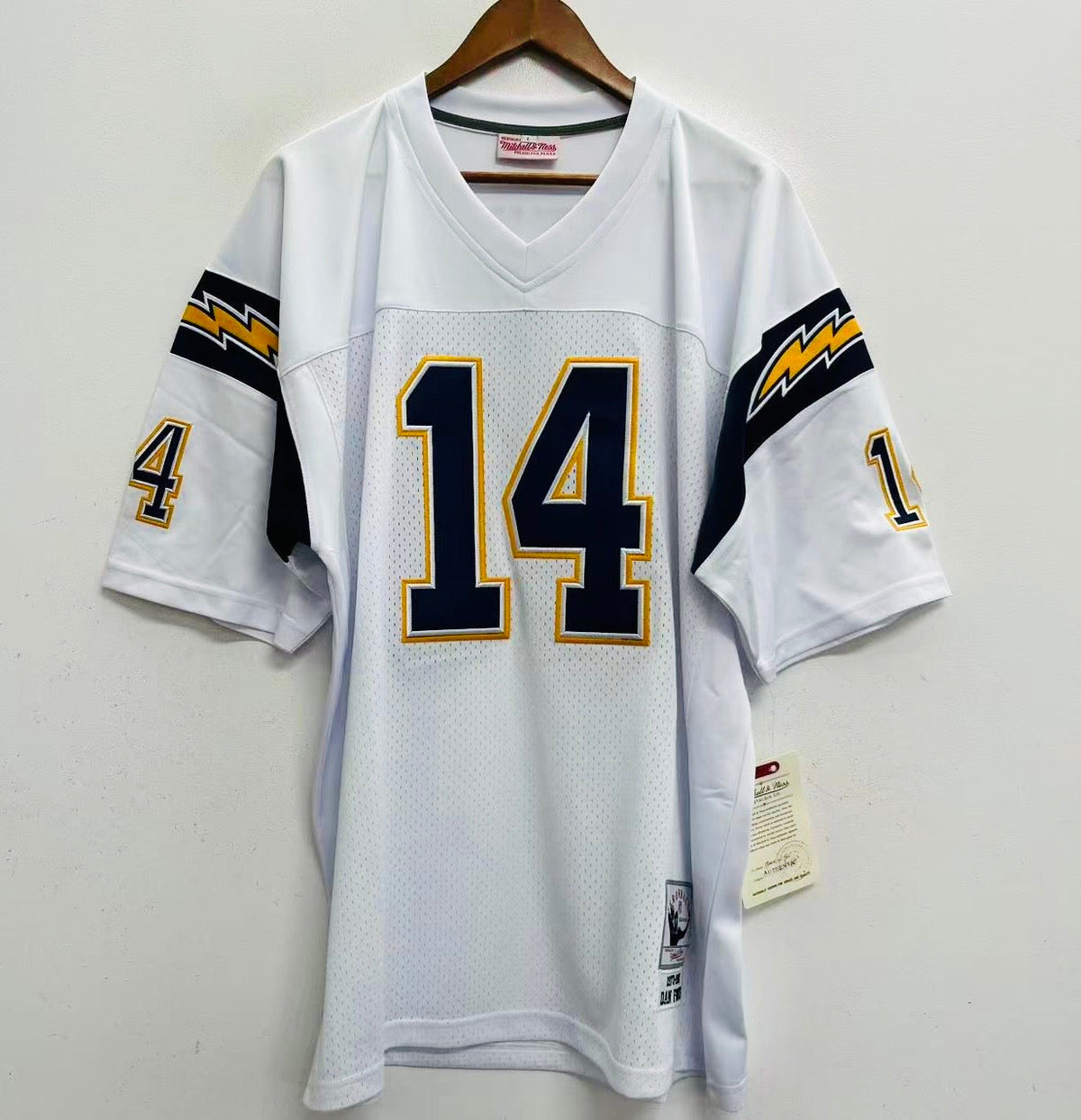 Dan Fouts San Diego Chargers Jersey Mitchell & Ness white product image 2
