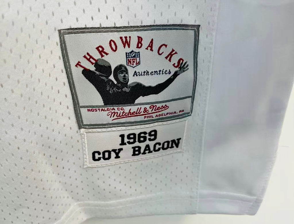 Coy Bacon 1969 Los Angeles Rams NFL Mitchell & Ness Jersey product image 4