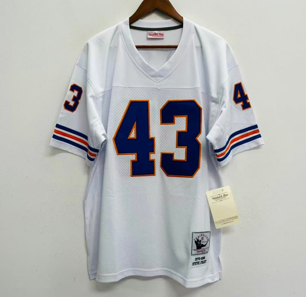 Steve Foley Denver Broncos NFL Mitchell & Ness Jersey white product image 2