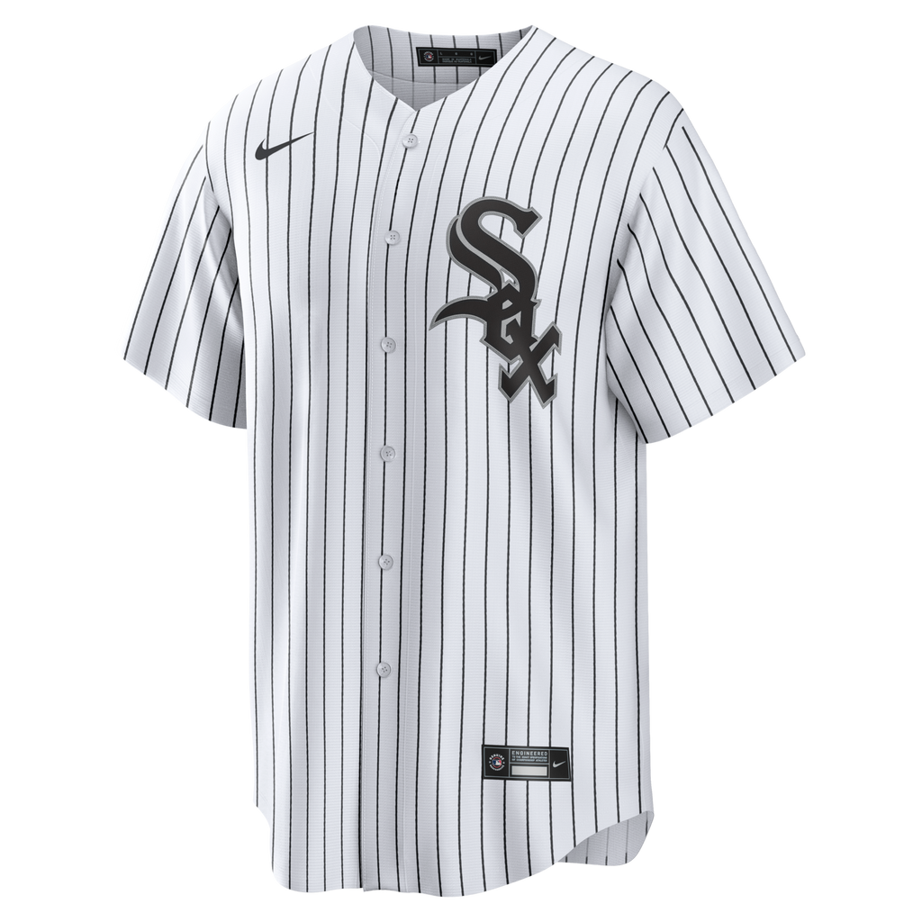 Chicago White Sox Joey Bart White Home Replica Jersey product image 3, provided for visual reference and product detail