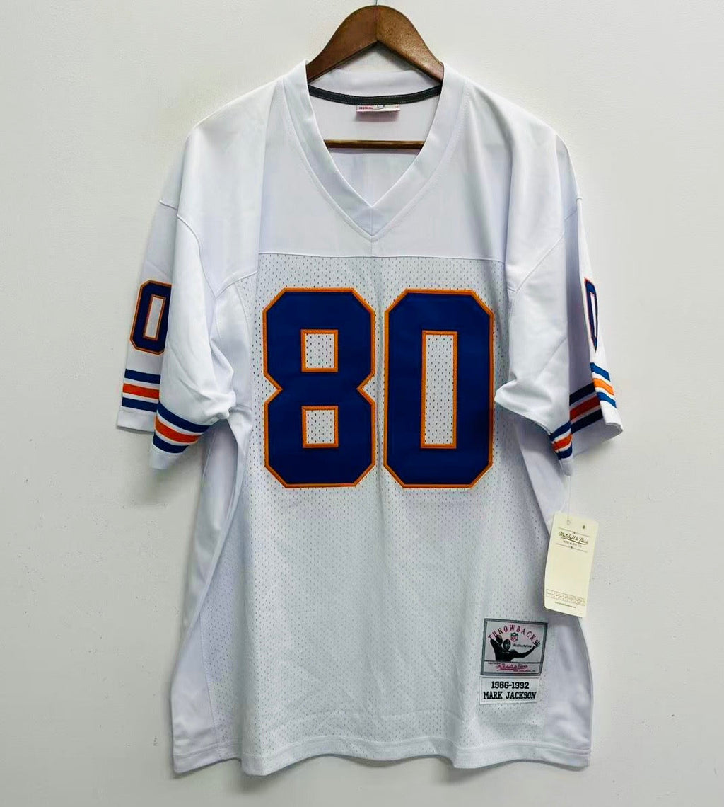 Mark Jackson Denver Broncos NFL Mitchell & Ness Jersey white product image 2