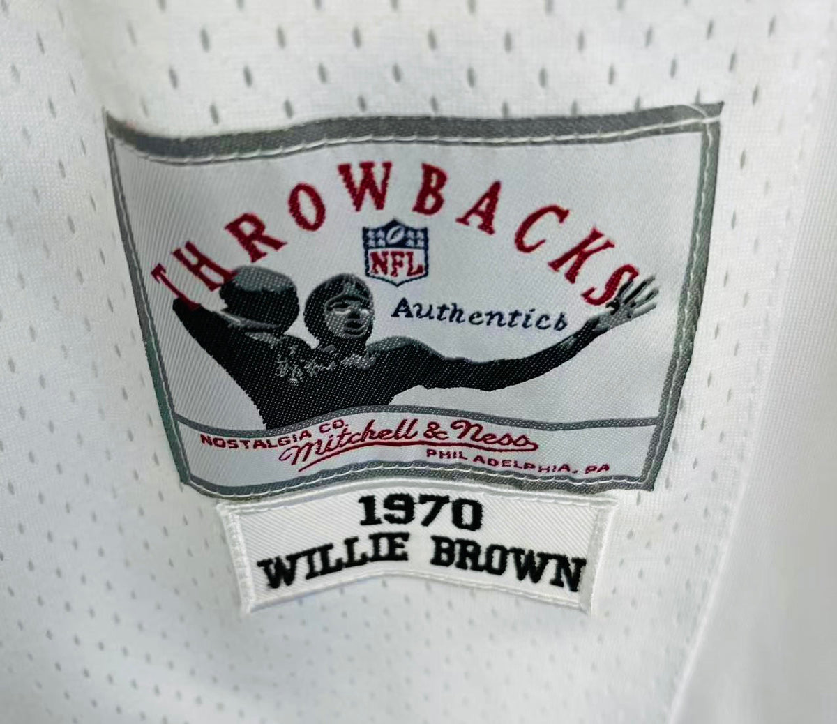 Willie Brown 1970 Oakland Raiders Mitchell & Ness Jersey product image 3