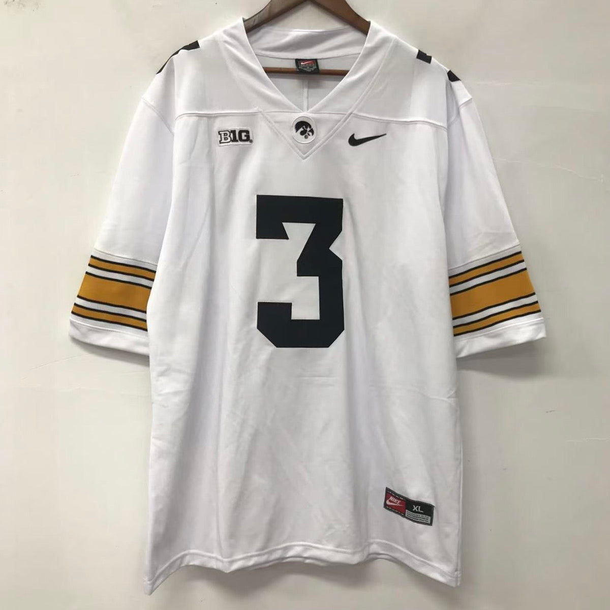 Cooper DeJean Iowa Hawkeyes NCAA Jersey white Nike product image 2