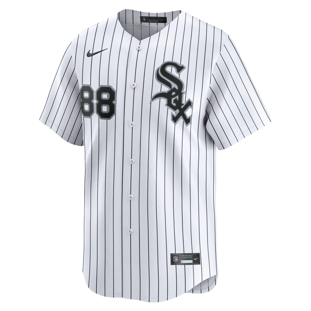 Chicago White Sox Luis Robert Jr. White Home Limited Player Jersey product image 3, provided for visual reference and