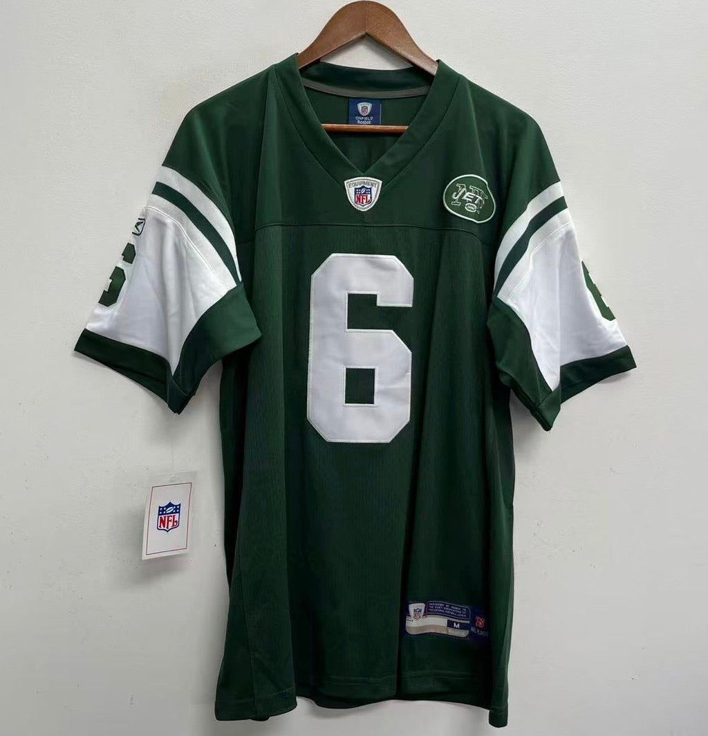 Mark Sanchez New York Jets Official NFL Reebok Jersey green product image 2