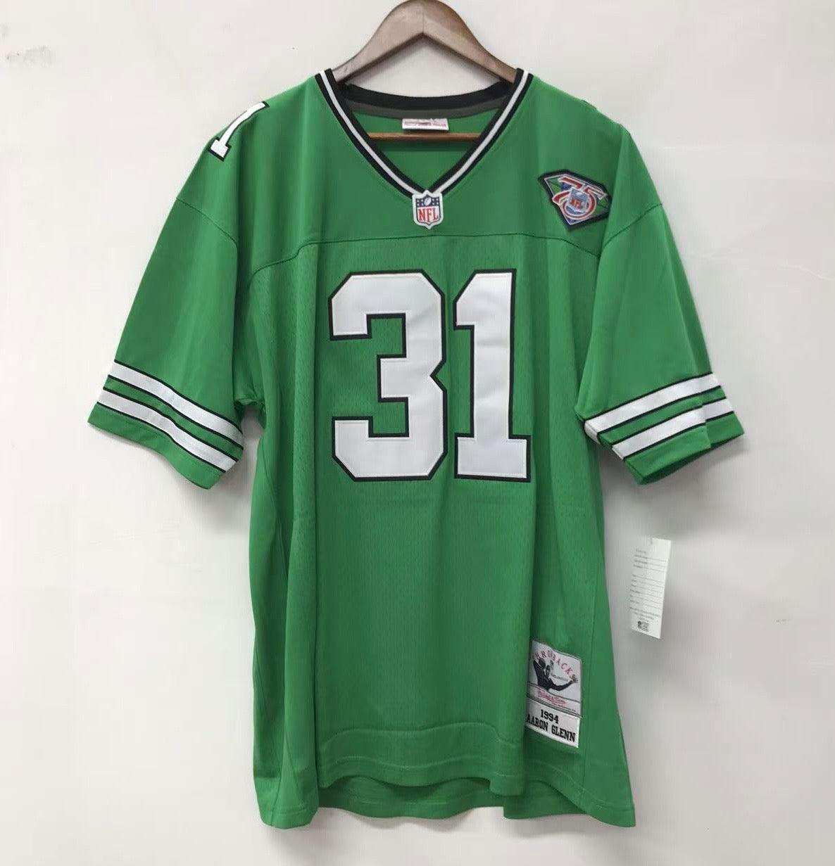 Aaron Glenn 1994 New York Jets Official NFL Mitchell & Ness product image 2