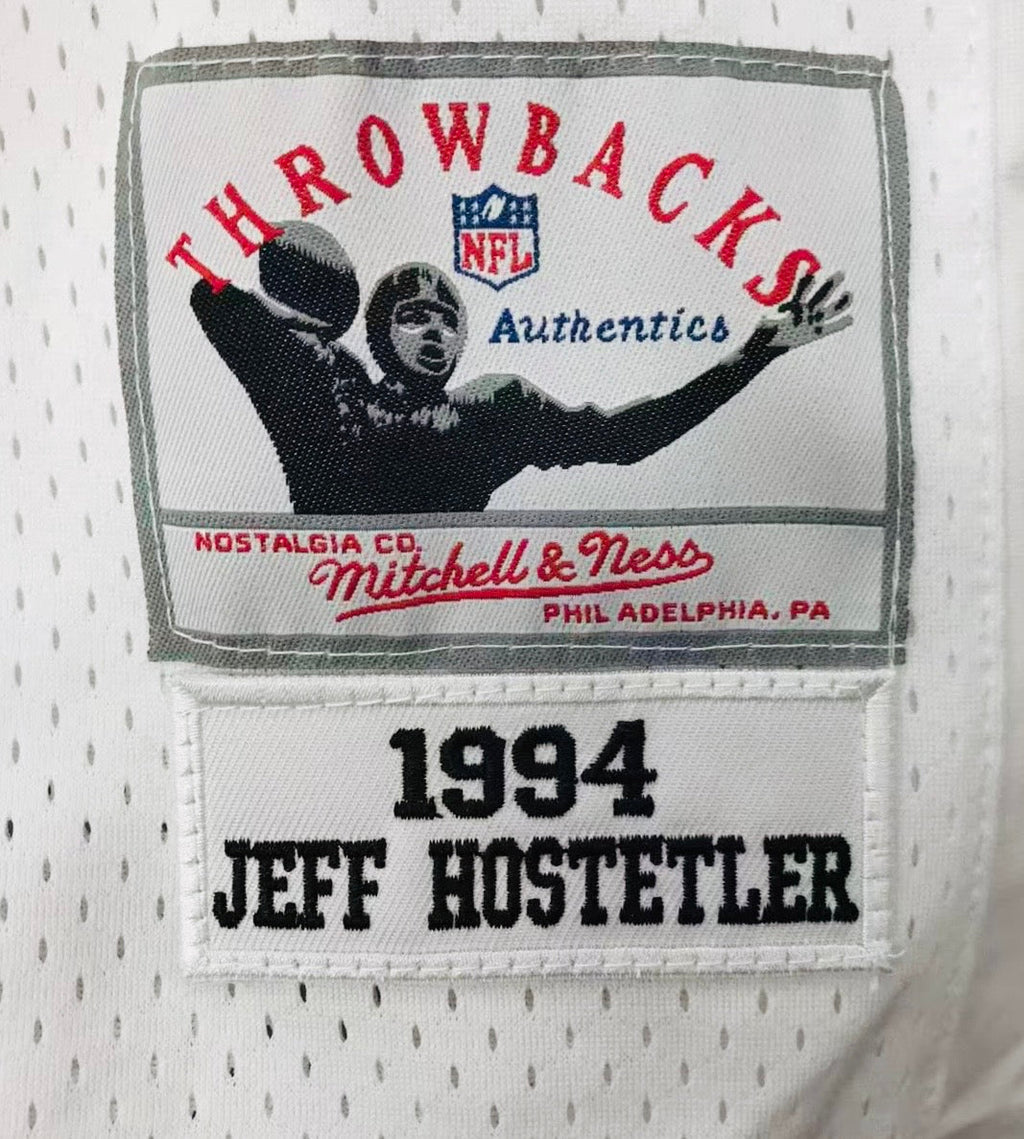 Jeff Hostetler 1994 Los Angeles Raiders NFL Mitchell & Ness product image 3