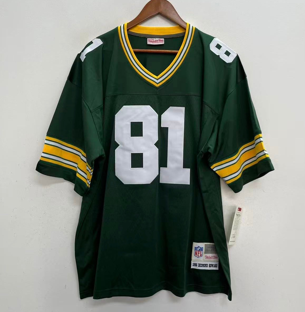 Desmond Howard Green Bay Packers NFL Mitchell & Ness Jersey product image 2