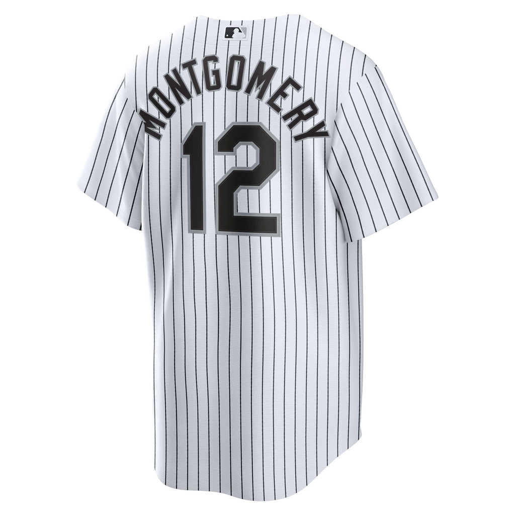 Chicago White Sox Colson Montgomery White Home Replica Jersey product image 4, provided for visual reference and product