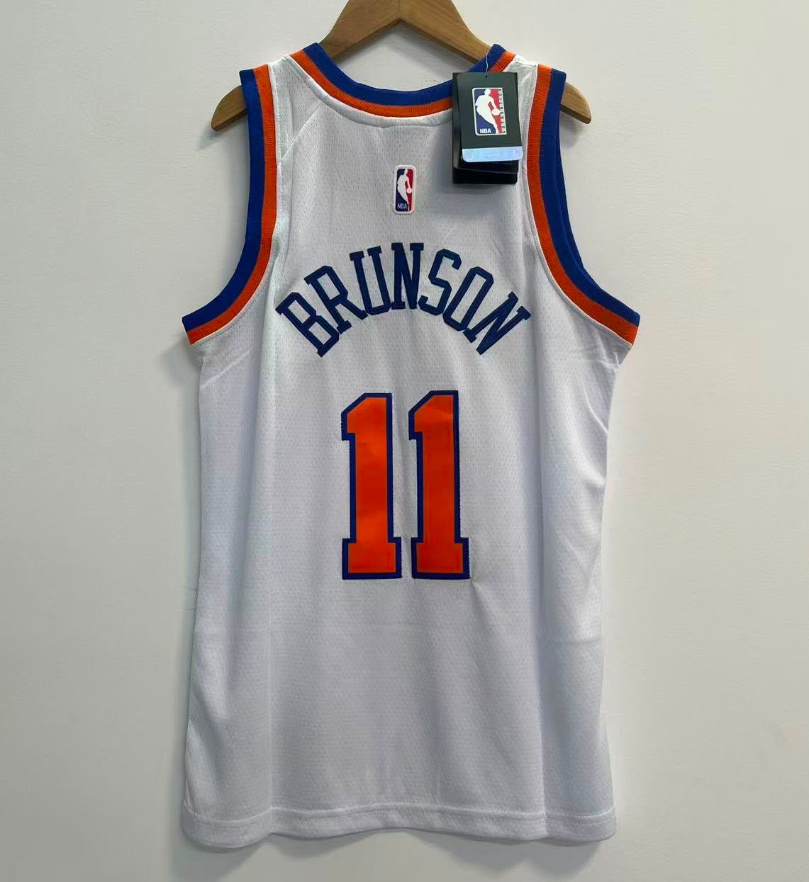 Jalen Brunson New York Knicks Official NBA Jersey Nike white product image 1