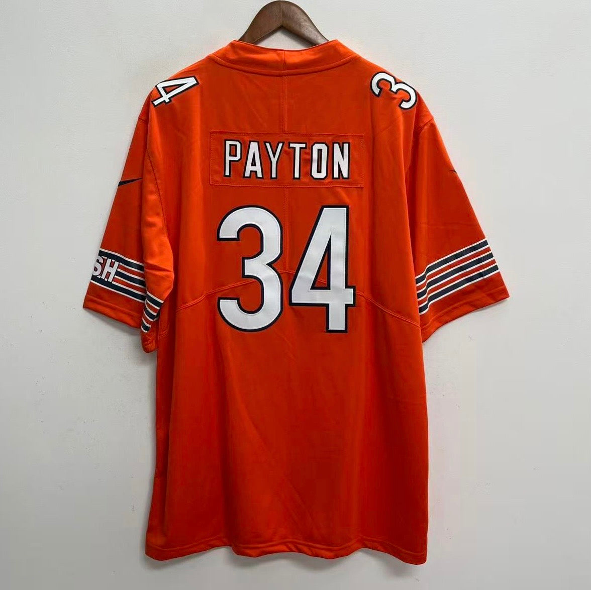Walter Payton Chicago Bears Official NFL Nike Jersey Orange product image 1