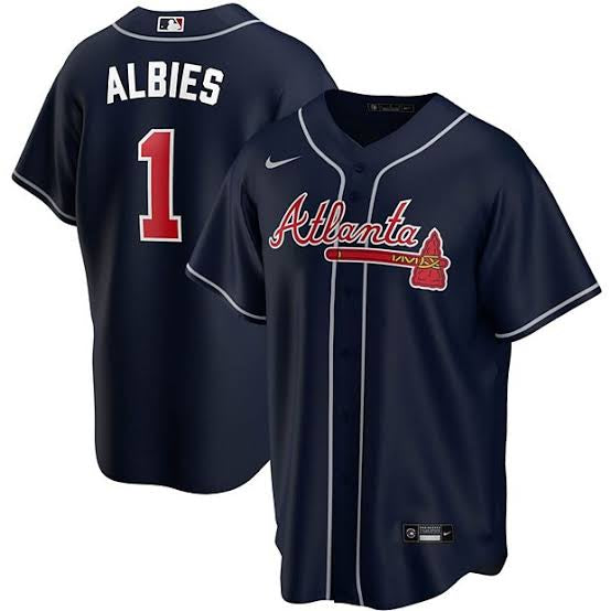 Ozzie Albies YOUTH Atlanta Braves jersey Nike blue product image 1