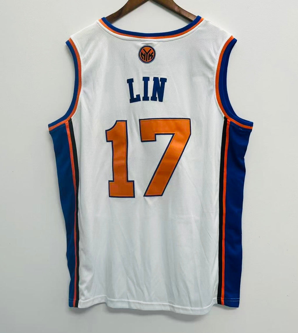 Jeremy Lin New York Knicks Official NBA Jersey Adidas white product image 1