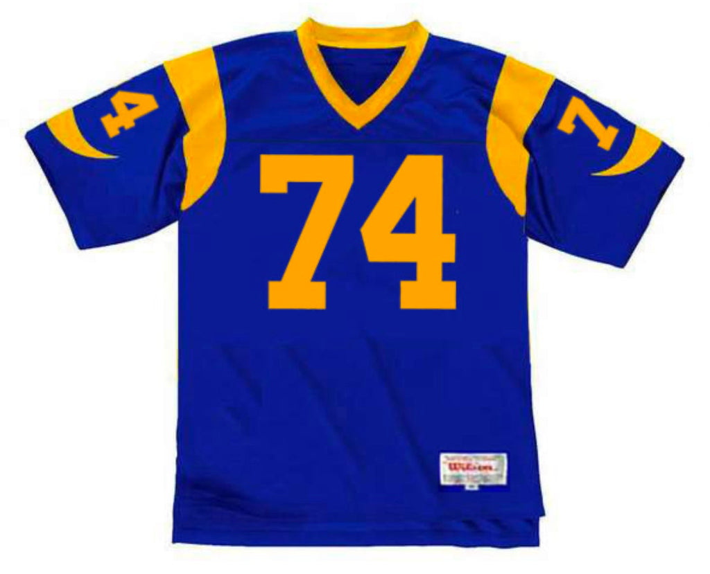 Merlin Olsen 1974 Los Angeles Rams NFL Mitchell & Ness product image 2