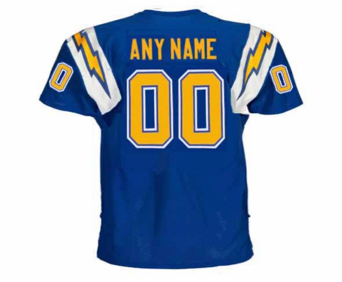 Any name & Number San Diego Chargers NFL Mitchell & Ness product image 1